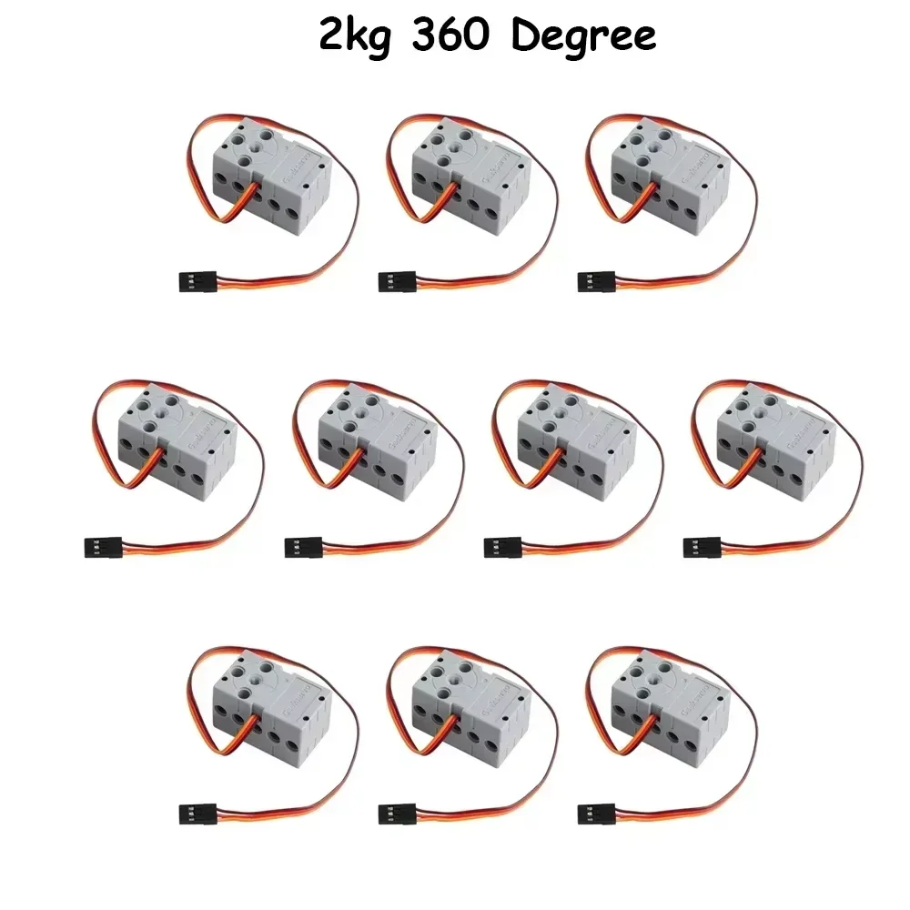 SEENGREAT Geek Servo Programmable Motor Servo Compatible with Standard Building Blocks and Micro for Bit/Ardui/Raspberry Pi Programming DIY Smart Car SEENGREAT Geek Servo Programmable Motor Servo Compatible with Standard Building Blocks and Micro for Bit/Ardui/Raspberry Pi Programming DIY Smart Car