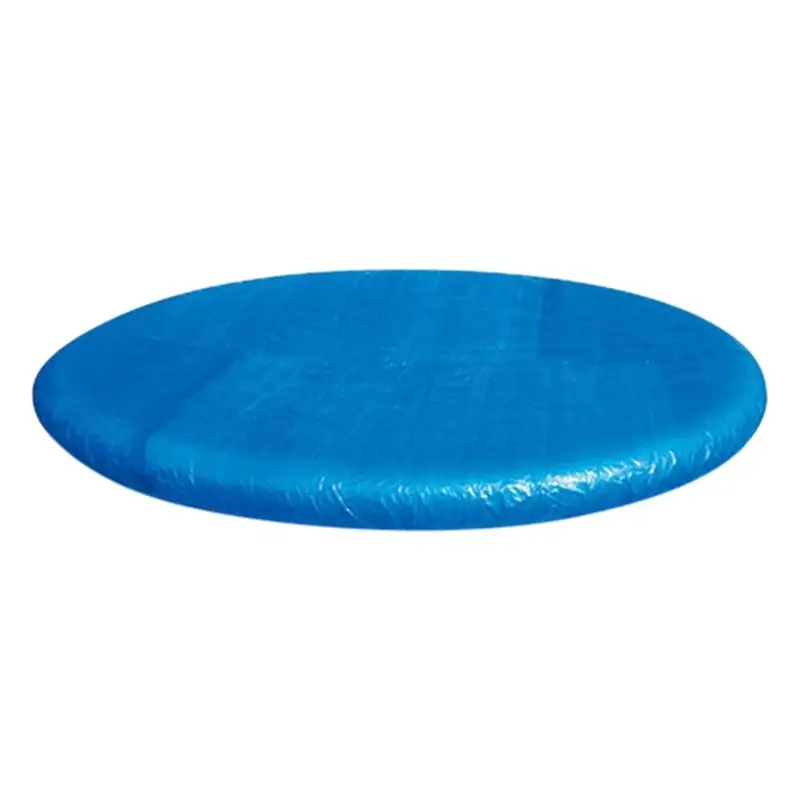 

Ground Pool Cover UV Protection Round Pool Dust Cover Reduce Water Evaporation Hot Tub Spa Pool Cover For Villa Courtyard