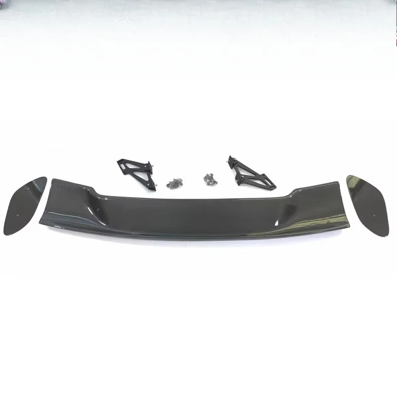 Universal GT Style Carbon Fiber Rear Spoiler Wing Tail Air Dam Body Kit for Sedan Racing Car Tuning Exterior Accessories 5