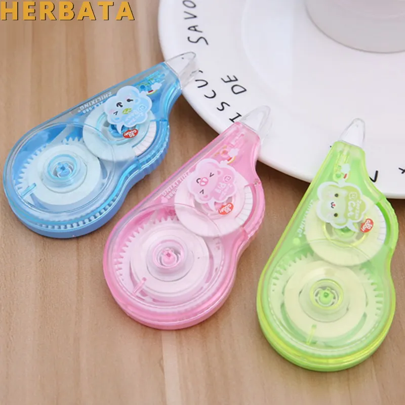 DIY Office Work Runner Dispenser Correction Tape Double Sided Adhesive Tapes Glue Sealing Letter Scrapbooking Stationery CL-1404