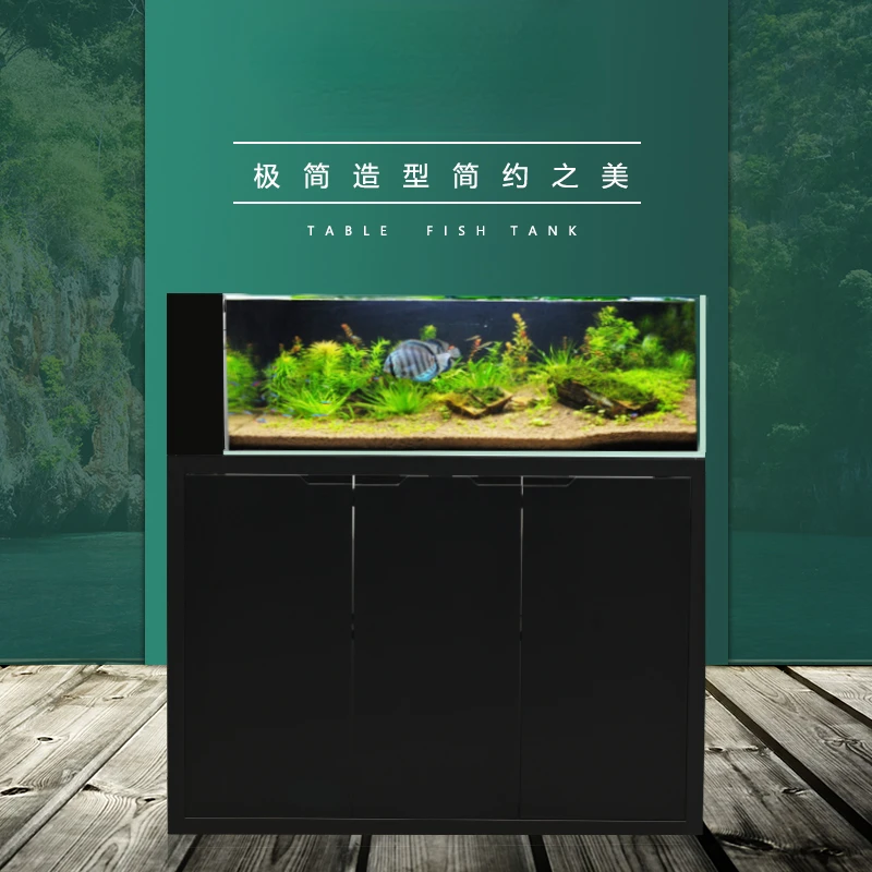 

Aquarium Aquarium Bottom Filter Glass Lanshou Stream Tank Backpack Side Overflow Ecological Fish Tank