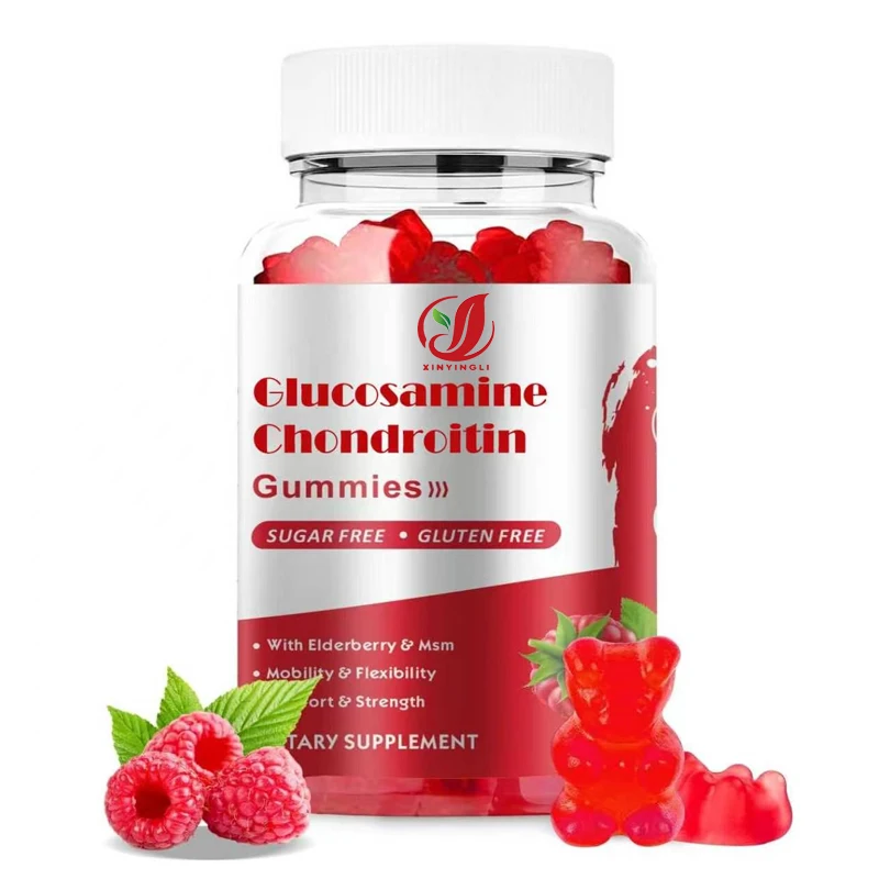 

MSM and Elderberry Super Glucosamine Chondroitin Soft Candy - Joint Support, Adult Antioxidant Immune Support Supplement