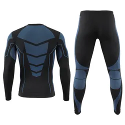 Men Boy Skiing Underwear Set Fitness Workout Thermal Gym Ski Snowboarding Hiking Sport Running Yoga Exercise Suit Long Johns A36