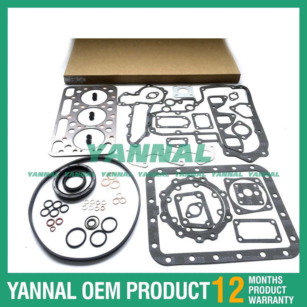 For Kubota engine parts D1462 Full Gasket Kit