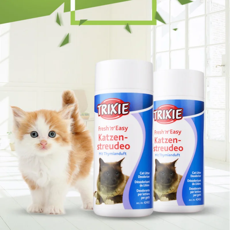 Cat litter deodorant powder cat excrement cat litter basin deodorant and deodorant beads 200G urine-removing cat cleaning