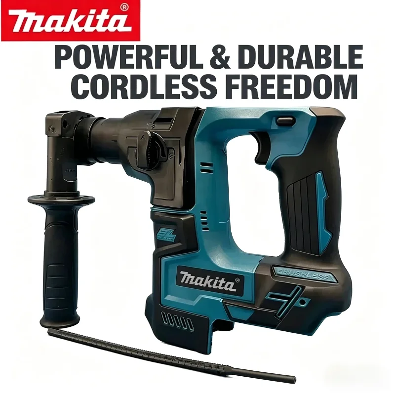 

Бесщеточный электрический перфоратор Makita HR140D 18В, аккумуляторный, беспроводной, электроинструмент Makita 18В
