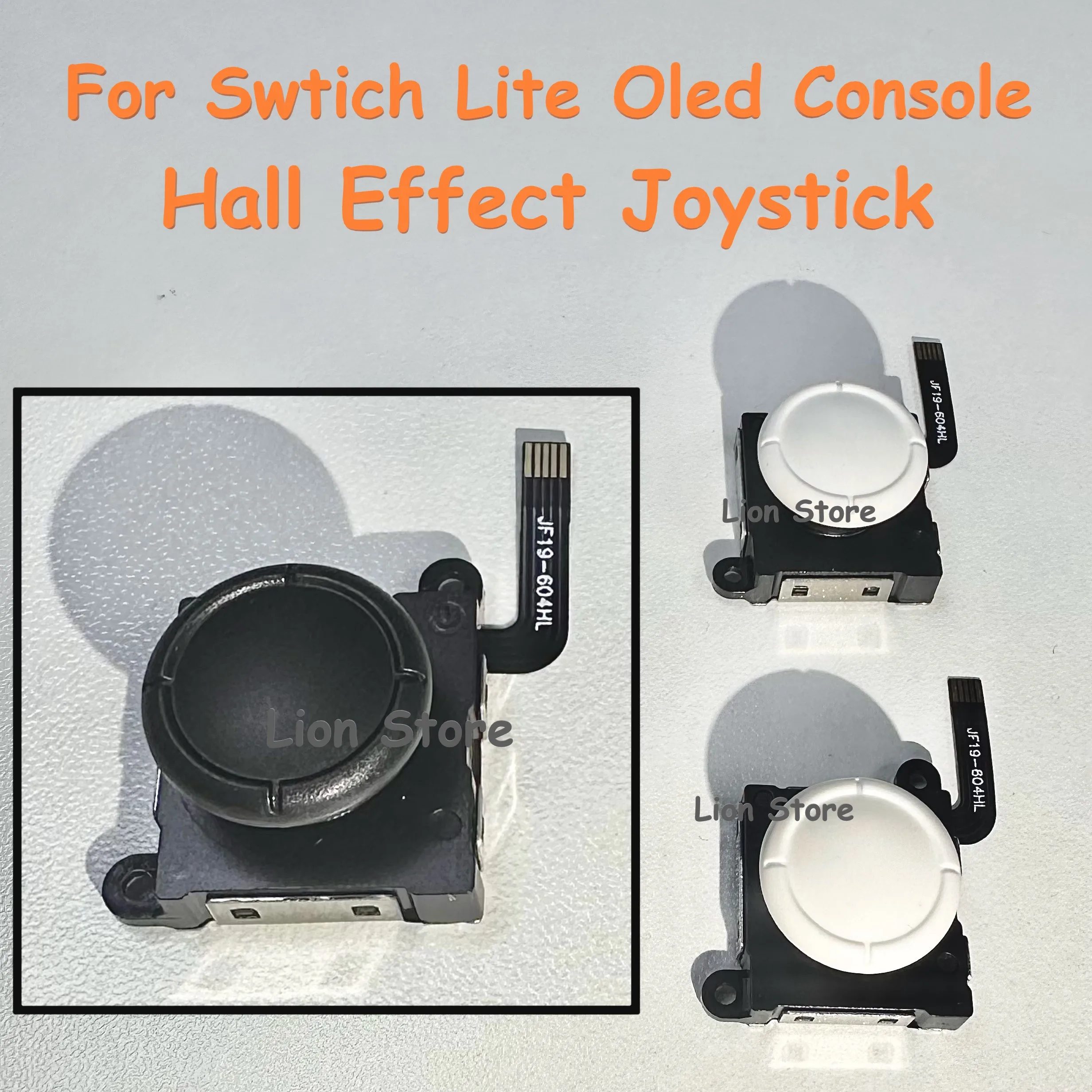 

4pcs-100pcs No soldering or wiring For SWITCH Joycon Hall effect Joystick 3D Analog Stick No delay and drift Chip calibration