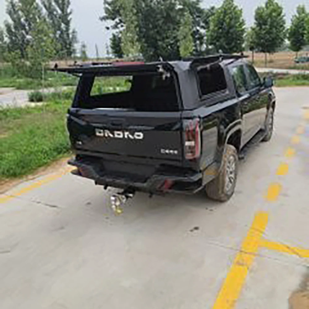 

Jiangling/Dadao High Quality Aluminum Alloy Foldable Off-Road Pickup Hardtop Truck Roof Canopy Cargo Bed Cover Tonneau