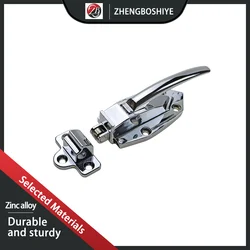 Zinc Alloy Industrial Freezer Handle Commercial Oven Hinge Door Lock Cold Storage Sturdy And Durable