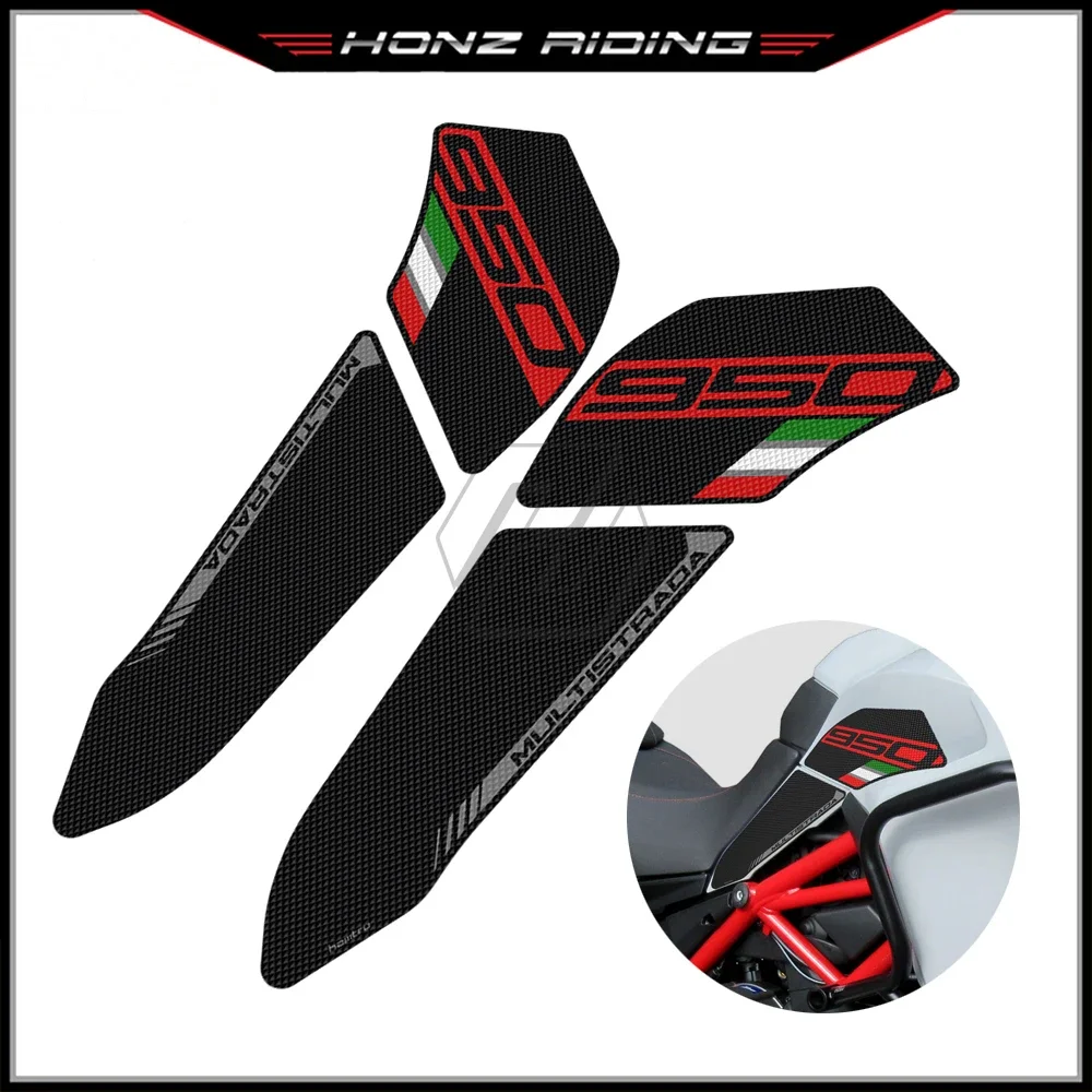 

For Ducati Multistrada 950 950S 2019-2022 Sticker Motorcycle Anti-slip Side Tank Pad Protection Knee Grip Mat