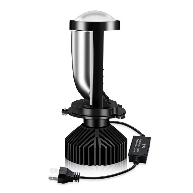 Y6 H4 LED Projector Headlight Projector Lens with Fan Cooling 90W Automobile Hi Lo Beam Bulb 12V view 5
