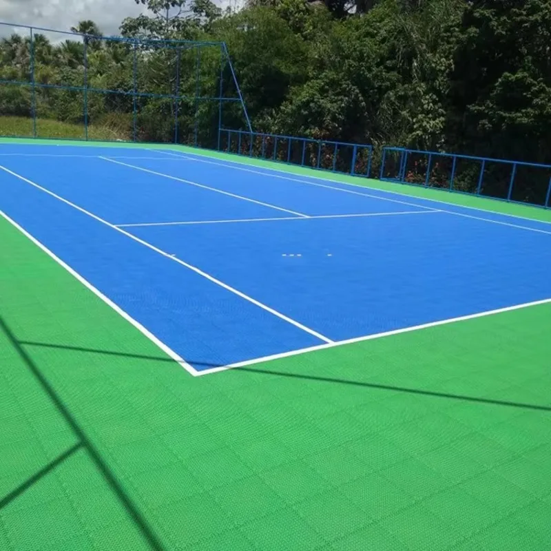 

Outdoor Temporary Interlocking Portable Netball Court Sports Flooring Floor for Play Tennis and Badminton