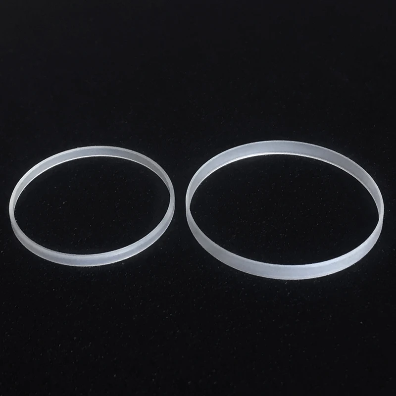 2 Pcs Gaskets SUB 116610 16610 116613 116618 116619 126610 126618 126619 For Front Crystal Watch Parts I Ring Plastic Gasket