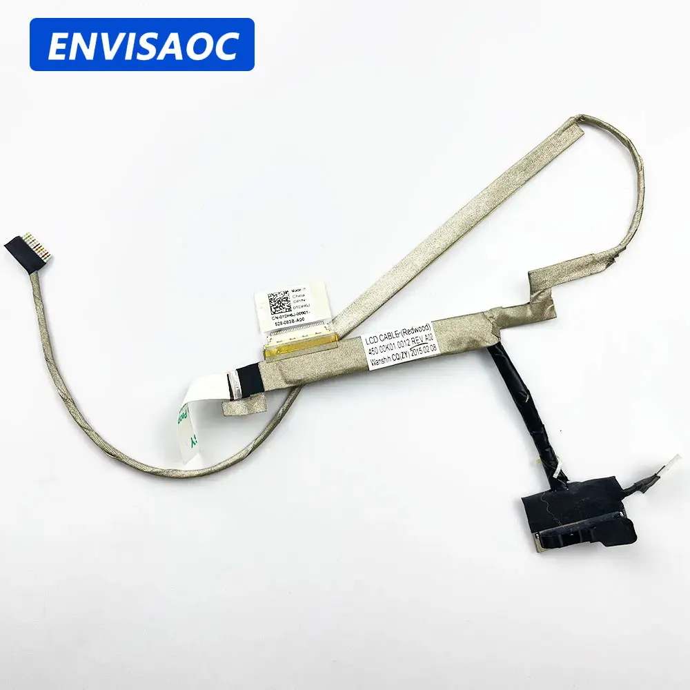 Cable flexible de cámara con pantalla LCD LED para portátil Dell Inspiron 11 3147 3148 3157 3152 3153 3158 3132 OEM 01DH6J