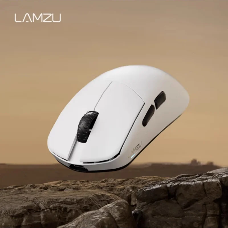 LAMZU MAYA X ماوس ألعاب لاسلكي مزدوج الوضع خفيف الوزن PAW3950 Nordic52840 طويل التحمل مخصص كمبيوتر محمول Esports الفئران الكمبيوتر هدية