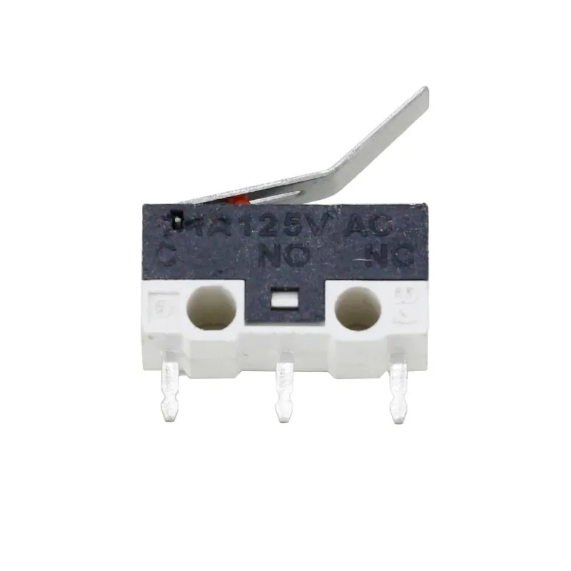 1PCS ขนาดเล็กจํากัด Microswitch รถสวิทช์ล้อเลื่อน Microswitch เท้าโค้ง Arc Handle Microswitch แผ่นสวิทช์