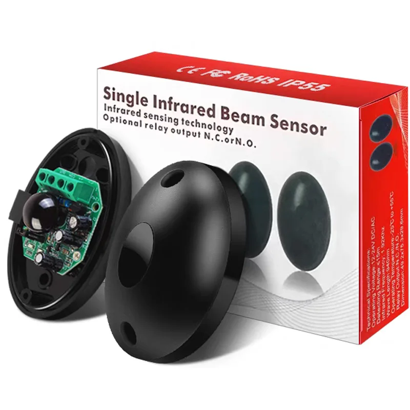 Capteur de lumière intelligent extérieur - Cellule photoélectrique filaire étanche IP55 pour ouvre-porte automatique et alarmes de sécurité