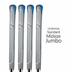 13 pçs/lote Kit de Aperto de Golfe Tpe Material Soft Feel Golf Club Grip Swing Handle 60R Padrão/Midês/JUMBO Cinza Azul