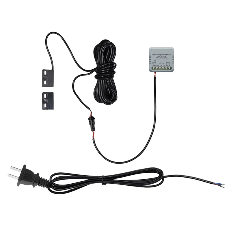 

-A21Z Tuya Zigbee Garage Door Controller Module Opener Smart Life APP Remote Control Works For Alexa Google