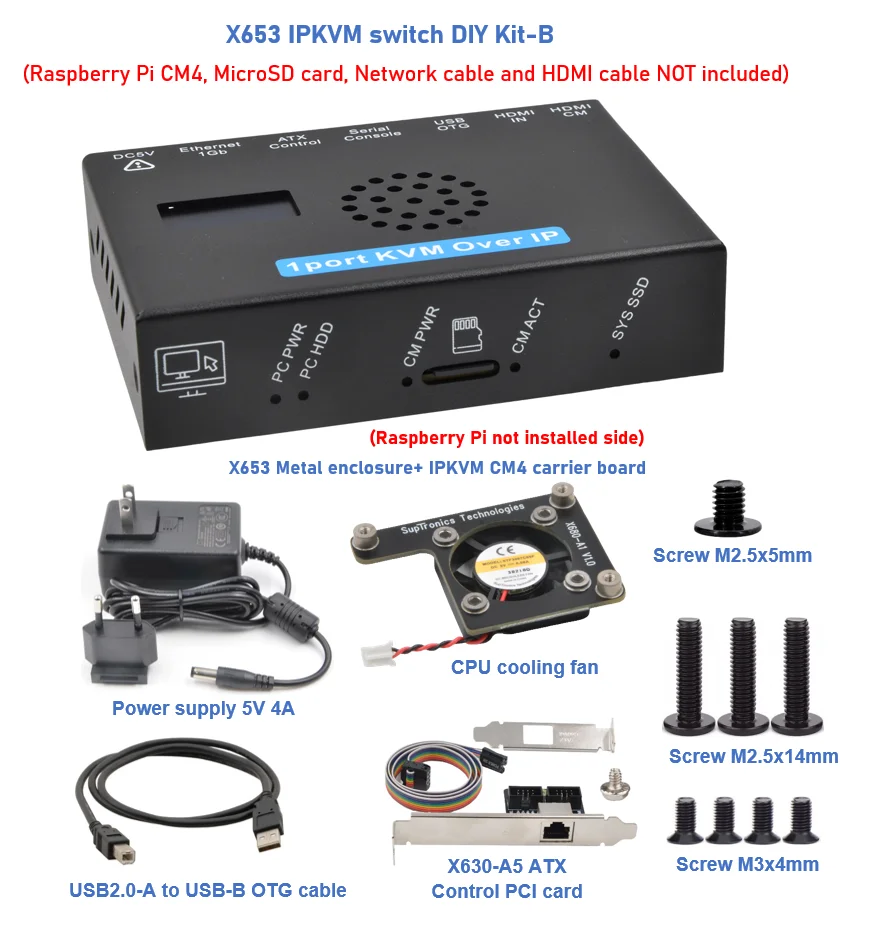 Variant: X653-IPKVM-DIY-KitB