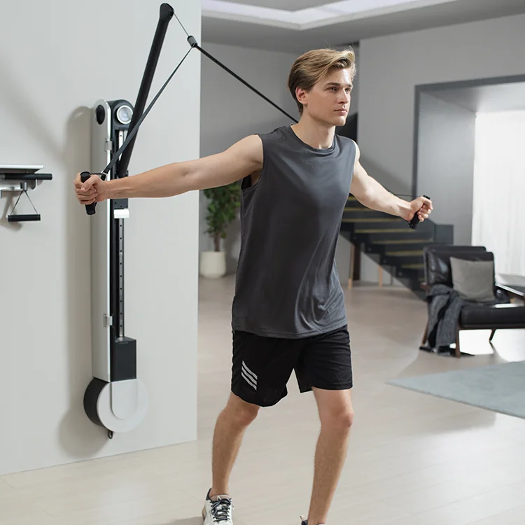 

Металлический многофункциональный тренажер для домашнего спортзала, универсальный, для силовых тренировок дома