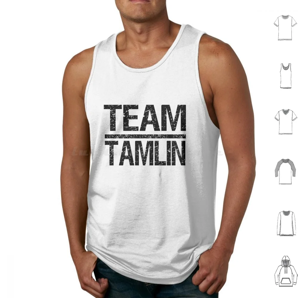 Team Tamlin Tank Tops Vest Sleeveless Reading Love Book Love Bookish Bibliophile Read Bookworm Books Book Black Text Black A