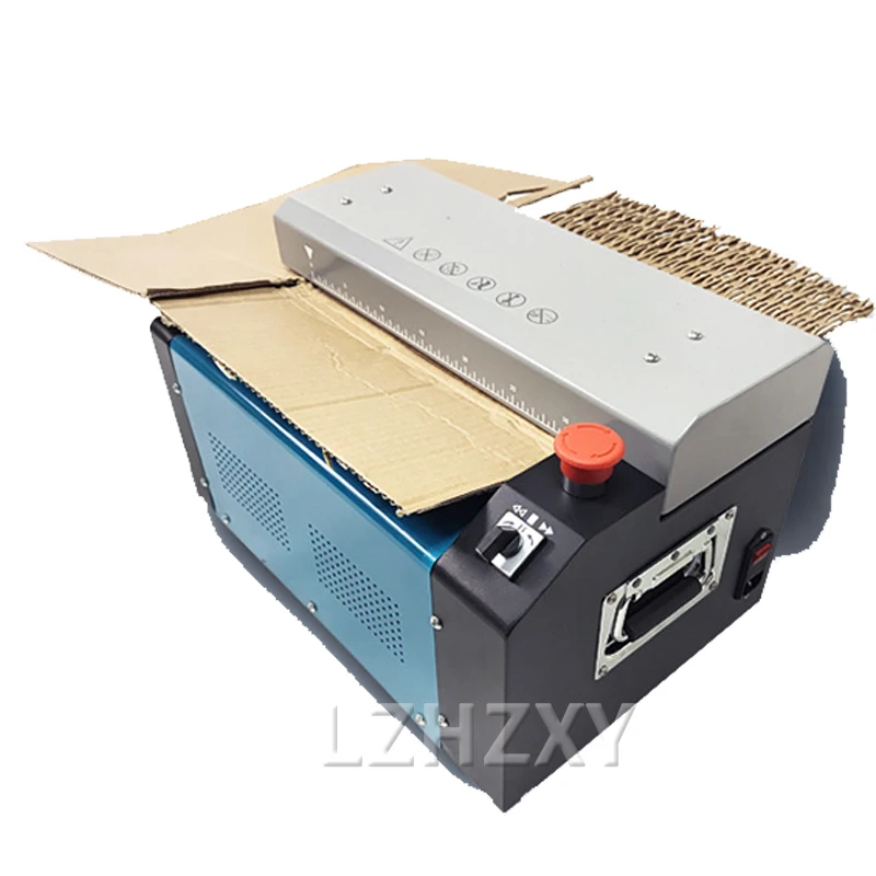 Cardboard Expansion Cutting Machine Environmentally Paperboard Puffing Machine Recycle Kraft Paper Boxes Process Machine