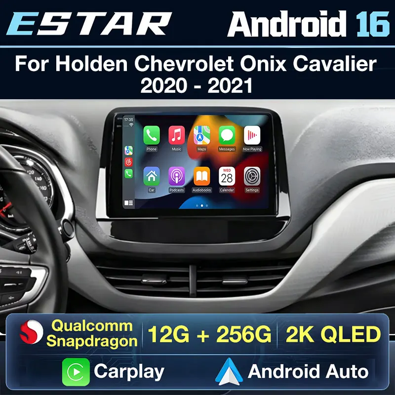 Wireless Carplay Android 16 For Holden Chevrolet Onix Cavalier 2020 2021 Car Radio 360 Camera 2din WIFI GPS Video Player Stereo