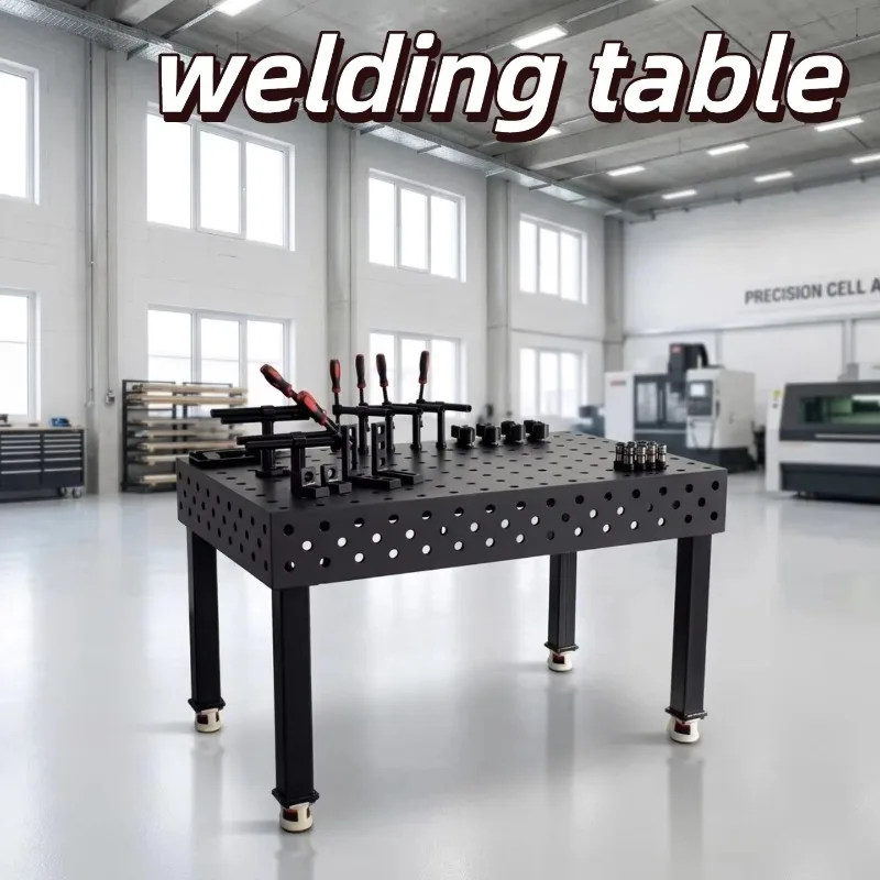 High Precision Nitriding Welding Table Heavy Duty Flexible 3D Welding Platform for Industrial Use