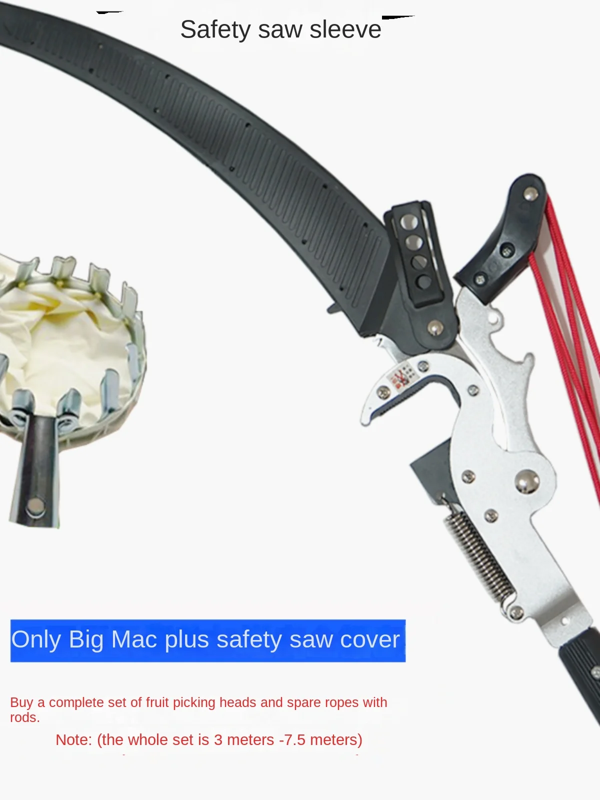 Good Reach High Branch Telescopic Pruning Shears High-Altitude Tree Artifact Fruit Tree Coarse Garden Special Scissors