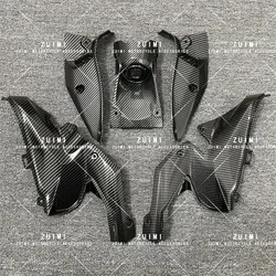 Suitable for carbon fiber Kawasaki Z900 2020-2023 motorcycle key switch cover link plate inner lining plate fairing housing