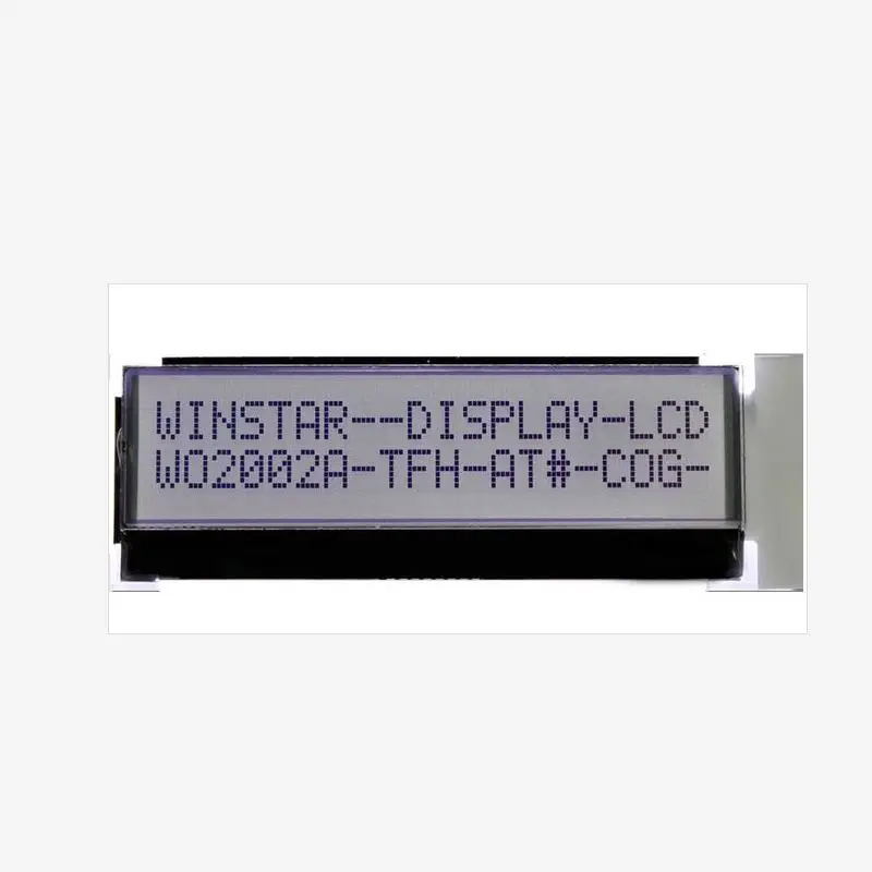 WO2002A-TFH-AT# WINSTAR Character LCD Display 20 characters x 2 lines standard COG LCD module New and original 1pc/Lot