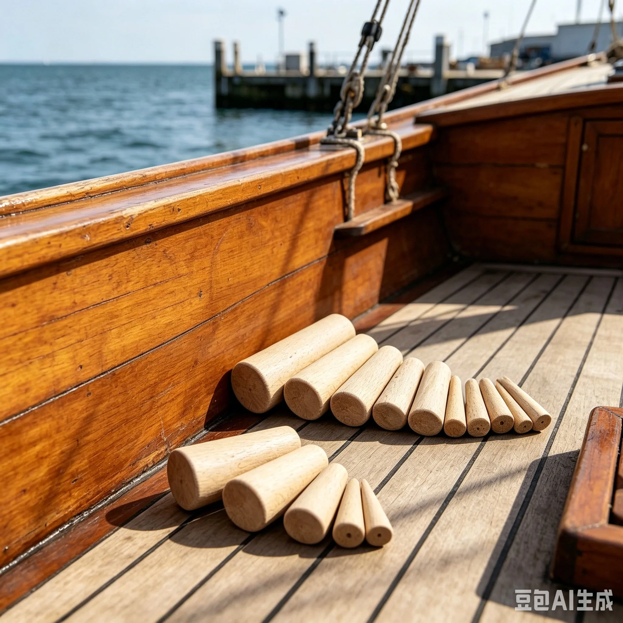10pcs/pack Marine Wooden Stoppers Cone Shaped Tapered Drain Bungs Boat Yacht For Urgent Leak Stopper Boat Accessories