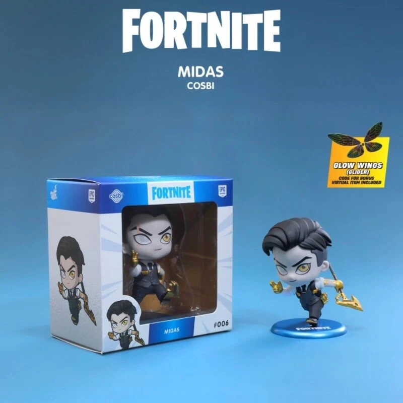 Genuine Hot Toys COSBI Fortnite Collection  Blind Box Epic Games Mini Figure Desktop Ornament Collectible Model Ornament Gift view 4