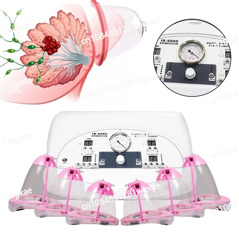 Vacuum Breast Augmentation and Hip Expansion Machine Vibration Massage Body Cupping Treatment Breast Care