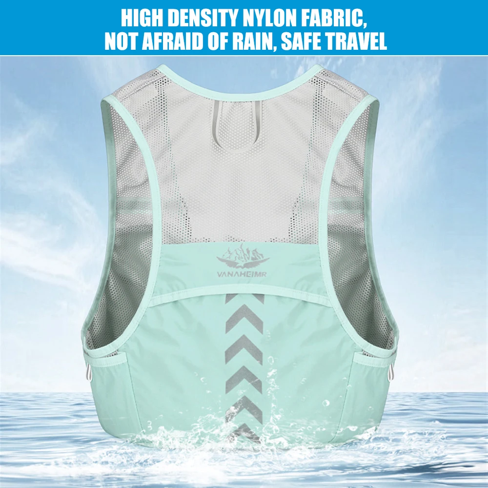 1 шт., рюкзак для жилета для гидратации бега, легкий дышащий рюкзак, рюкзак для пеших прогулок, бега по пересеченной местности, марафона для женщин и мужчин