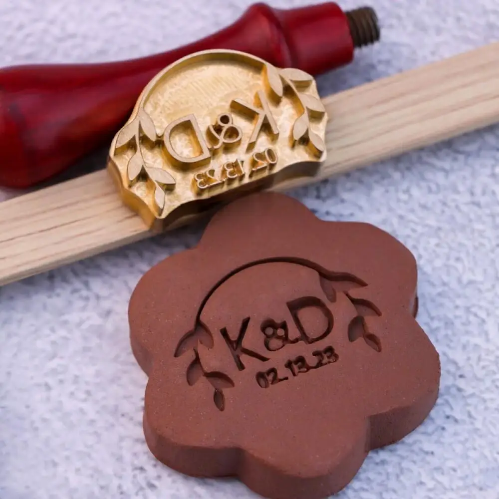 Custom Pottery Stamp for Clay, Personalized Logo Ceramic Stamp Customized Seal for DIY Polymer Clay