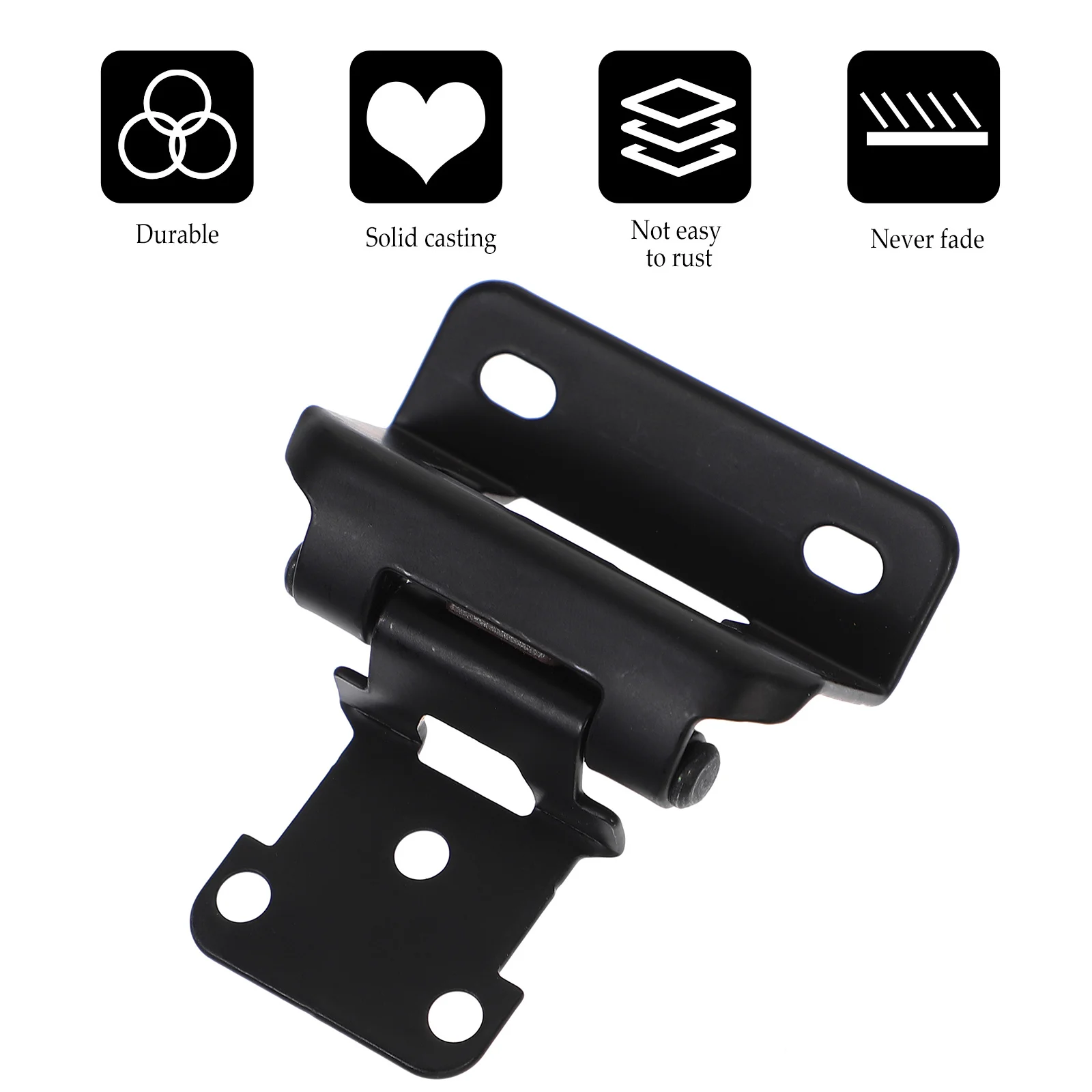 

4Pcs Self Closing Cabinet Hinges Heavy Duty Metal Hinges for Kitchen Cabinet Furniture Smooth Closing Hinge Solution