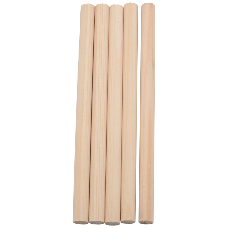 ABVE-5Pcs 180Mm 4/4-3/4 Wood Acoustic Cello Sound Post For Musical Stringed Instruments Cello Accessories