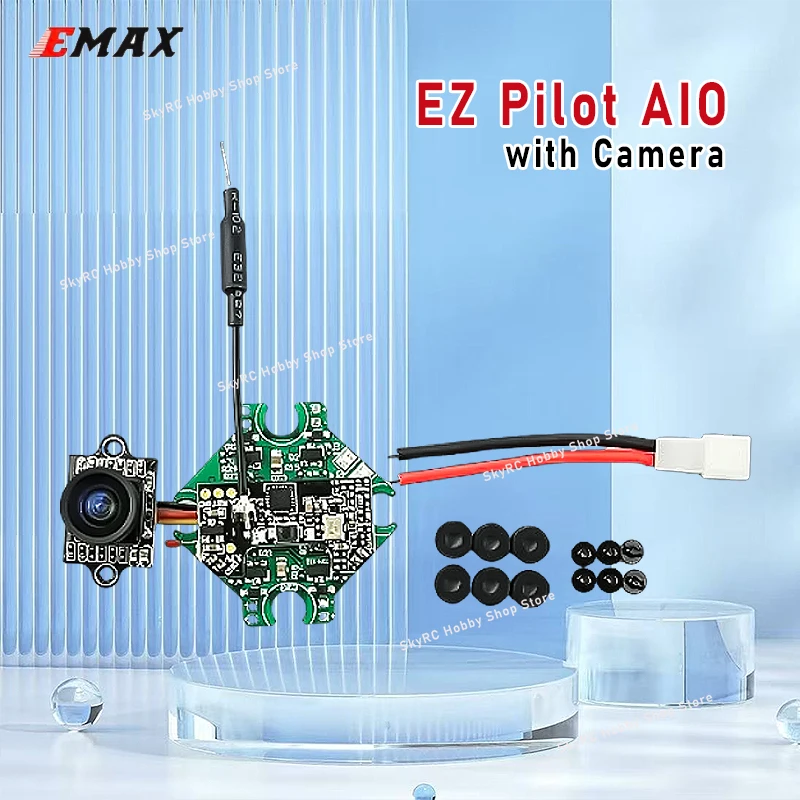 

EMAX EZ Pilot Indoor FPV Racing Spare Parts, Flight Controller with Camera Module, RC Quadcopter Replacement Accessories