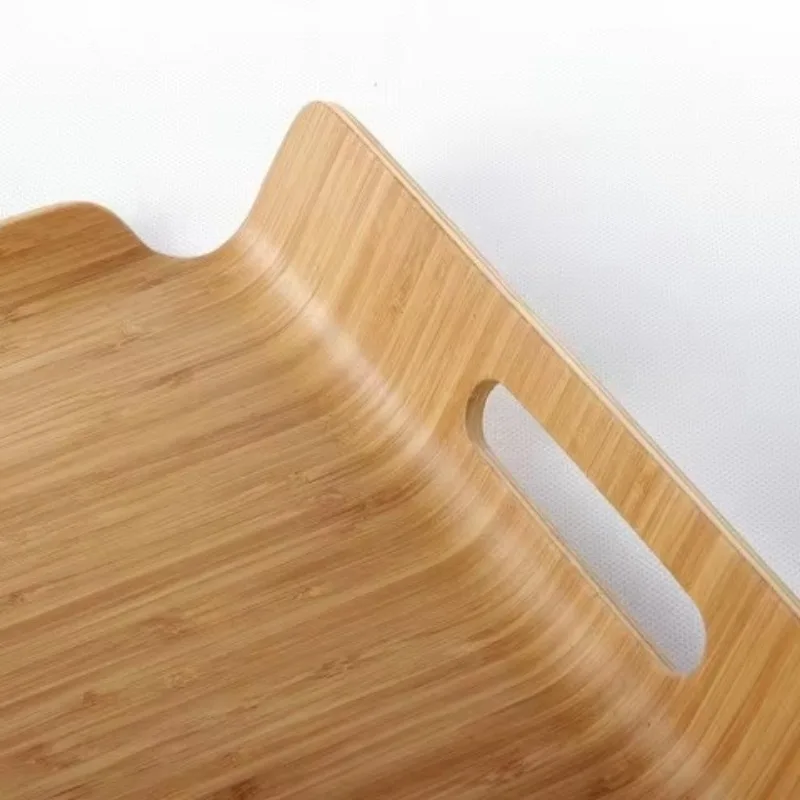 Natural bamboo integrated molding, with non-slip handle, size set combination, taking into account practicality and texture