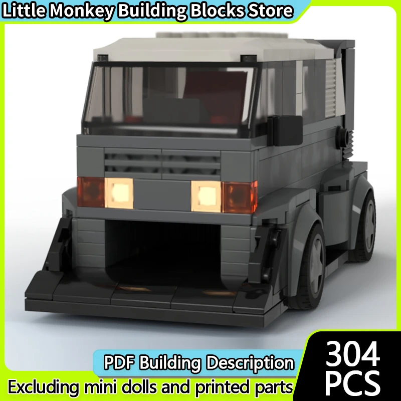 

Модель скоростного гоночного автомобиля MOC, строительные кирпичи, коробка, стиль, гоночный автомобиль, модульная технология, детские праздничные подарки, сборные игрушки, костюм