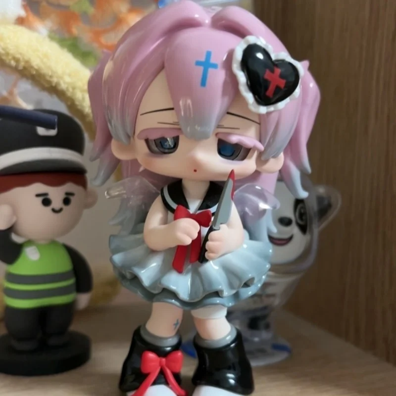 جديد حقيقي ميسي الحلو الحداد لوليتا سلسلة صندوق أعمى لطيف ألعاب شخصيات الحركة شخصيات كرتونية دمية ديكور لعبة هدية عيد ميلاد #3