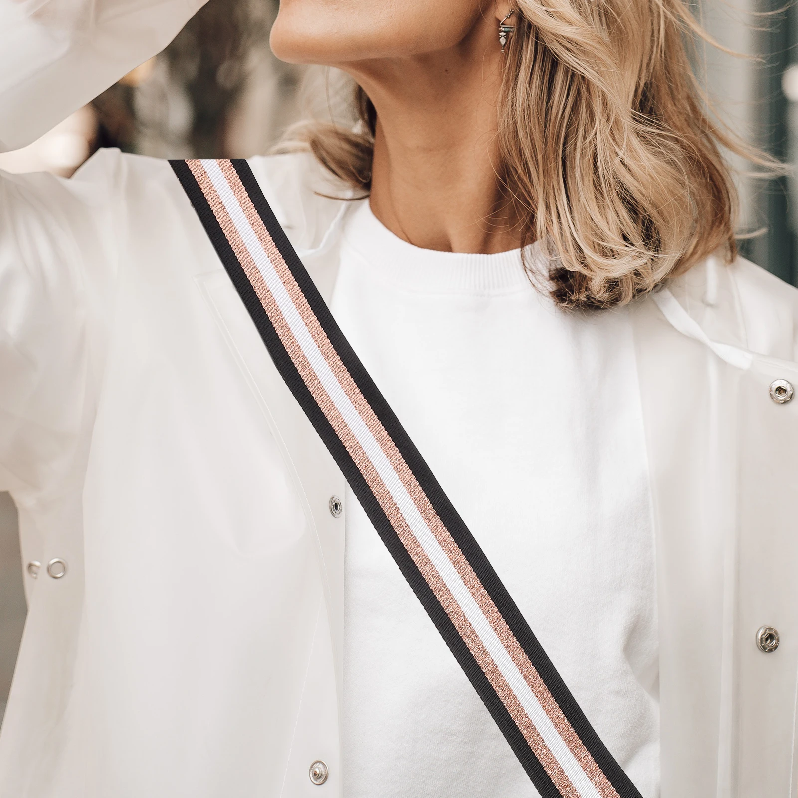 

Wide Comfortable Bag Shoulder Strap Replacement Adjustable Nylon Crossbody Purse Strap Strong Load-Bearing for Messenger