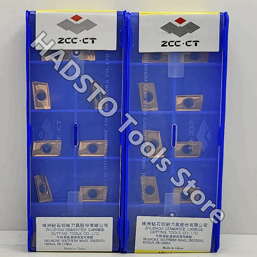 10pcs APKT11T304-APM YB9320 APKT11T304 APKT YB9320 ZCC.CT CNC carbide inserts Milling inserts CNC blade For Stainless steel