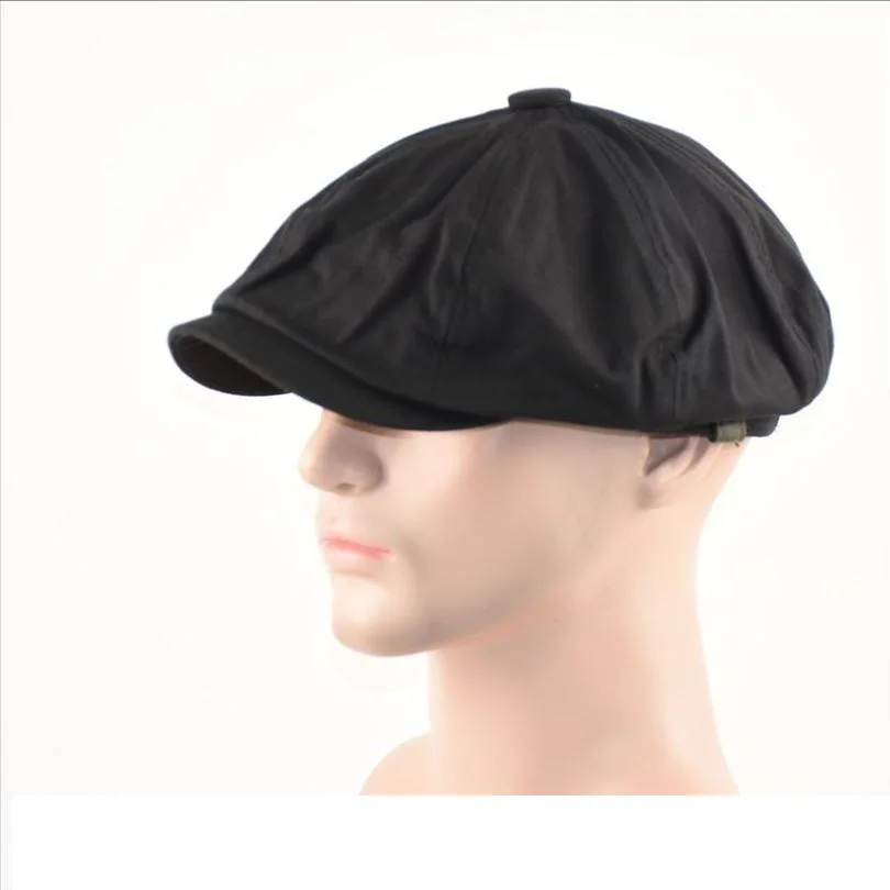 Übergroße Herren-Newsboy-Mütze aus 100% Baumwolle, Gatsby Ivy Golf Cabbie Hut, verstellbar für kleine bis große Köpfe, Übergröße – Detail 23
