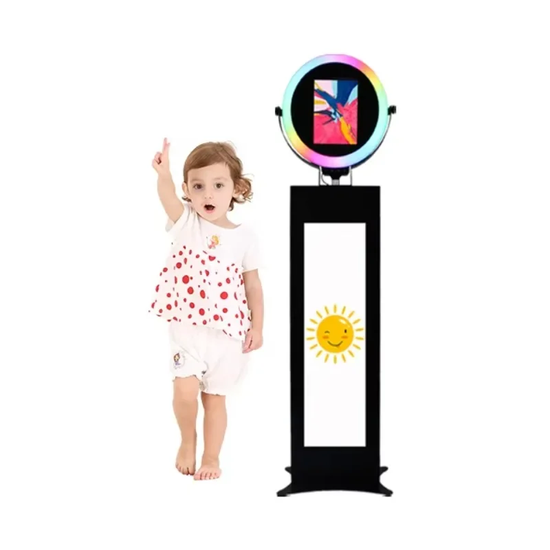 

DZ WJW CJM Advanced products Portable Light Weight ipad Photo Booth with Surface Pro or ipad Photo Booth Shell 10.2