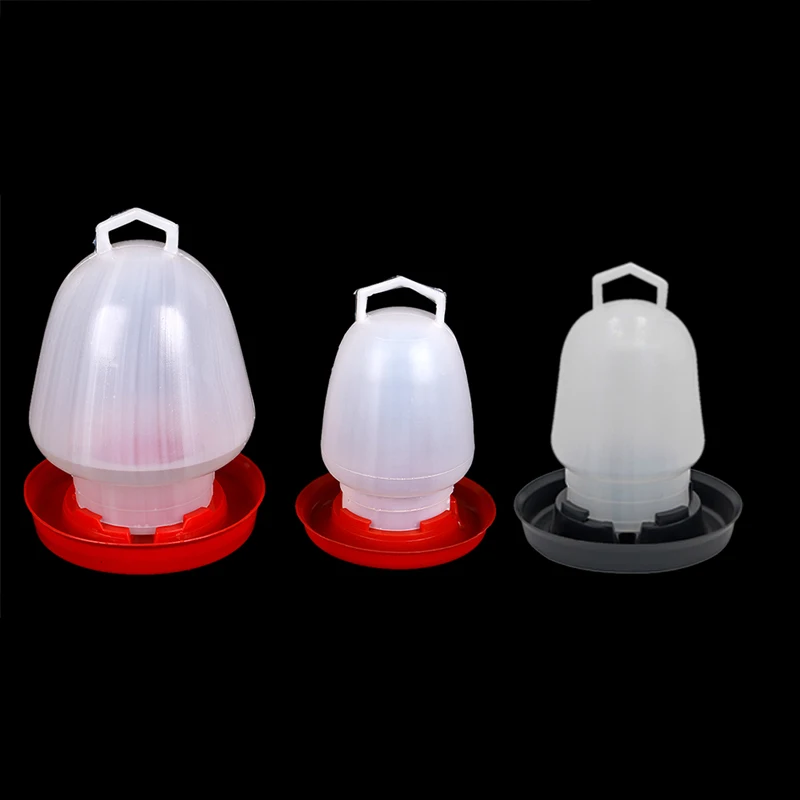 1pcs 500ml /1000ml Plastic Chicken Drinking Bird Pigeon Quail Poultry Drink Water Implement Very Small