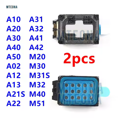 2pcs Loud Speaker For Samsung A12 A13 A22 A31 A32 A41 A42 M20 A21S A10 A20 A30 A40 A50 A02 M30 M32 M40 Loudspeaker Ring Buzzer