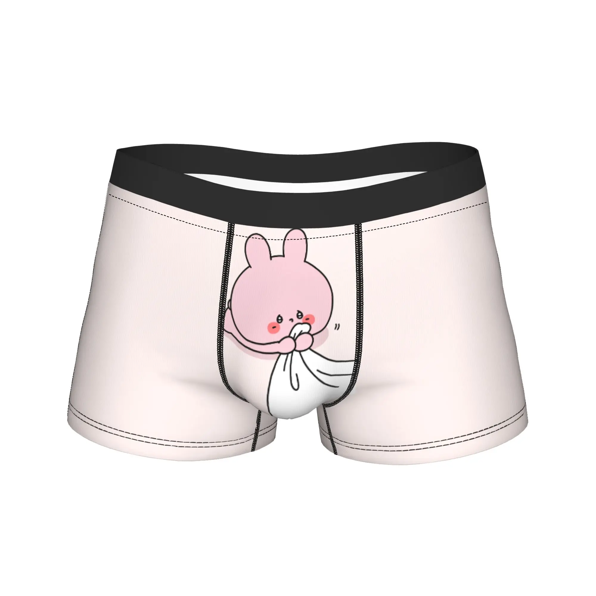 Asamimichan and Anemimi Boxer Shorts  3D Pouch Underwear High Quality Pattern Shorts Briefs Comfortable Men Panties Large Size